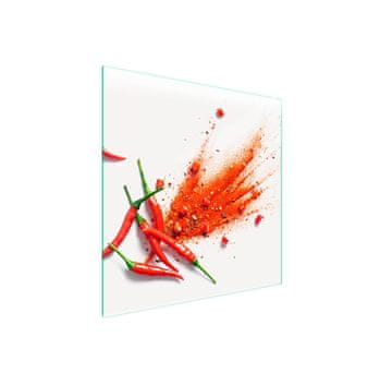 shumee Steklena zaščita za kuhalno ploščo 50x52 Chili