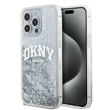 DKNY Ovitek za iPhone 15 Pro Max dkny Liquid Glitter Big Logo White