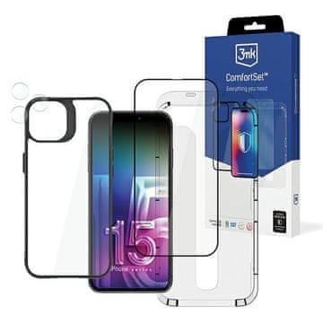 3MK Ovitek za iPhone 15 Pro 3MK Comfort 4-v-1 zaščitni komplet