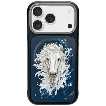 shumee Ovitek Nimmy Koń MagSafe za iPhone 17 Pro, mornarsko moder
