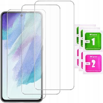 shumee 3x kaljeno steklo zaščitno steklo za Samsung S21 | 3-PAKET