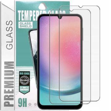 shumee 2x kaljeno steklo PremiumGlass 9H za Samsung Galaxy A24 4G