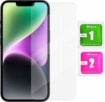 shumee Kaljeno steklo za Apple iPhone 14 zaščitno steklo 2.5D, 9H