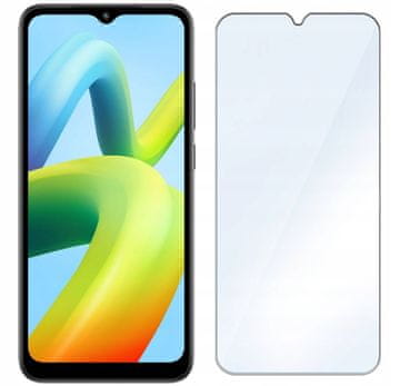 shumee 2x kaljeno zaščitno steklo za zaslon za Xiaomi Redmi A2 | 2 kosa