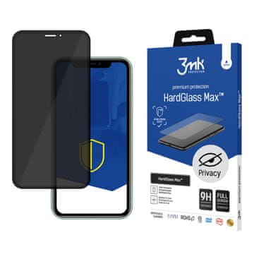 3MK Apple iPhone X/XS/11 Pro - 3mk HardGlass Max Privacy Black