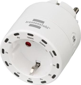 Brennenstuhl Brennenstuhl električni časovnik bel 6AUTP-0075O, 1506130