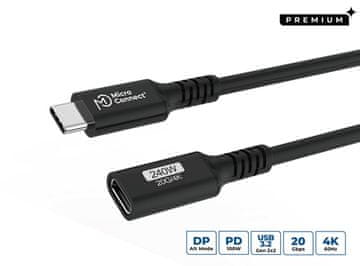 MicroConnect Podaljševalni kabel USB3.2CC05EX USB-C 0,5 m