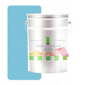 shumee Lateks barva ZA notranje stene, moder odtenek, 5L deluxe