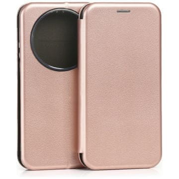 shumee Magnetni ovitek Beline Book za Xiaomi 17 Ultra, roza zlat