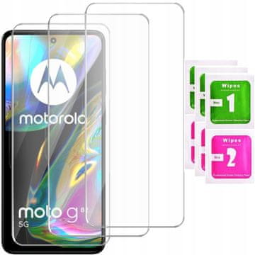 shumee 3x kaljeno steklo za Motorola Moto G82 glass 9H | 3-PAKET