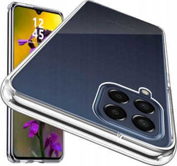 shumee Ovitek prozoren, tanek, za Samsung Galaxy M33 5G + steklo