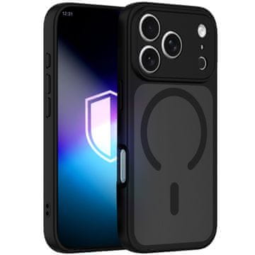 3MK Ovitek za Apple iPhone 17 Pro Max - 3mk Misty MagCase črn