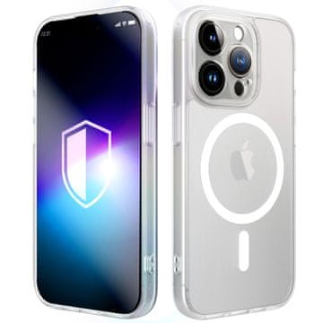 3MK Ovitek za Apple iPhone 14 Pro - 3mk Misty MagCase bel
