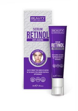 Beauty Formulas Serum za obraz proti staranju z retinolom Beauty formulas