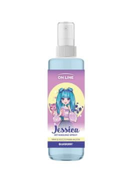 FORTE SWEEDEN Otroški sprej za razvozlavanje Jessica - borovnica 200 ml