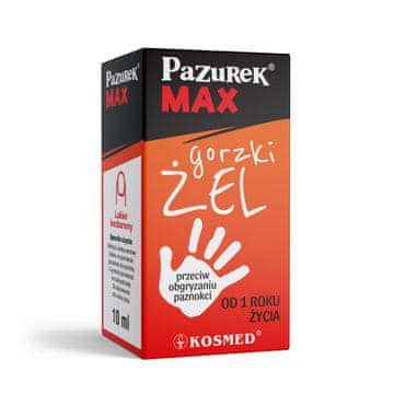 Kosmed Kosmed Pazurek Max Goszki Gel proti grizenju nohtov 10 ml