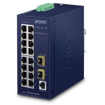 Planet Planet IP30 Industrijski L2/L4 16-portni, IGS-4215-16T2S