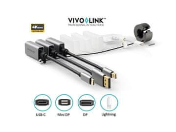 Vivolink Vivolink PROADRING13S HDMI kabelski adapter iz aluminija