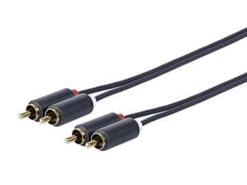shumee Vivolink PRORCARCA0.5 avdio kabel 0.5 m 2 x RCA črne barve