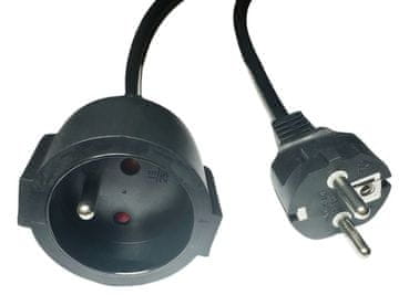 MicroConnect Microconnect MC-PE0300FRB napajalni kabel 3 m črne barve