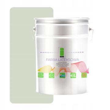 shumee Notranja lateks barva za stene pastelno zelena 5L Polish