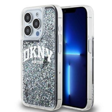 DKNY Ovitek za iPhone 14 Pro dkny Liquid Glitter Big Logo črn