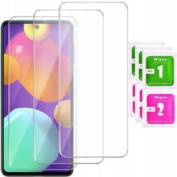 shumee 3x kaljeno steklo ZA Samsung Galaxy M62 steklo | 3-PAKET