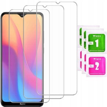 shumee 3x kaljeno steklo ZA Xiaomi Redmi 8A steklo 9H | 3-PAKET