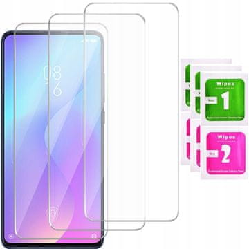 shumee 3x kaljeno steklo za xiaomi redmi k20 glass 9H | 3-PAKET