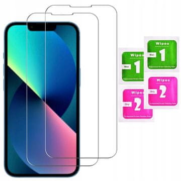 shumee 2x kaljeno steklo 9H za iPhone 13 mini | steklo | 2 kosa