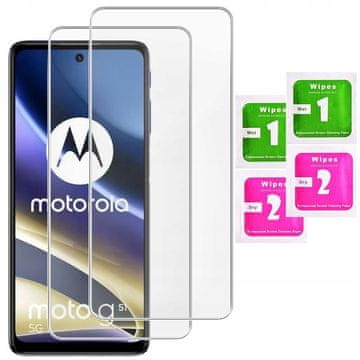 shumee 2x kaljeno steklo za Motorola Moto G51 glass 9H | 2 kosa