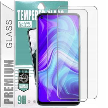 shumee 2x PremiumGlass kaljeno steklo 9H za Xiaomi Redmi 10x 4G
