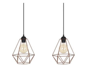 shumee Originalna viseča svetilka Edison iz bakra v retro slogu