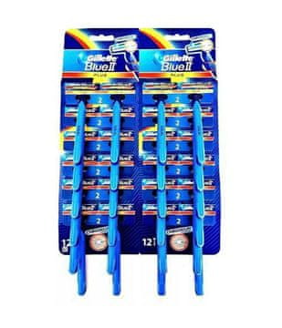 Procter Moška britvica Gillette Blue 2 Plus, 1 paket - 24 kosov.