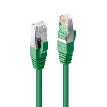 Lindy 47677 omrežni kabel zelen 1 m Cat6a S/FTP (S-STP)