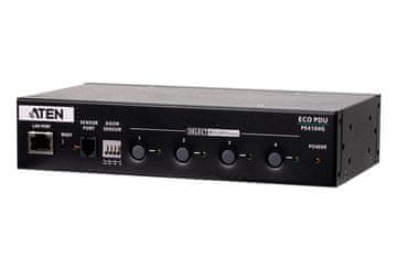 Aten Aten PE4104G-AT-G PDU 4x omrežna vtičnica 1U črne barve
