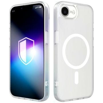 3MK Ovitek 3MK Misty MagCase za Apple iPhone 16e / 17e, bel