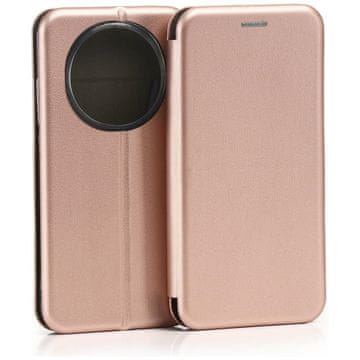 shumee Magnetni ovitek Beline Book za Honor Magic 8, roza zlat