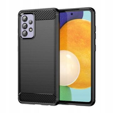 shumee Ovitek iz karbona za samsung A52 5G + kaljeno steklo 9H