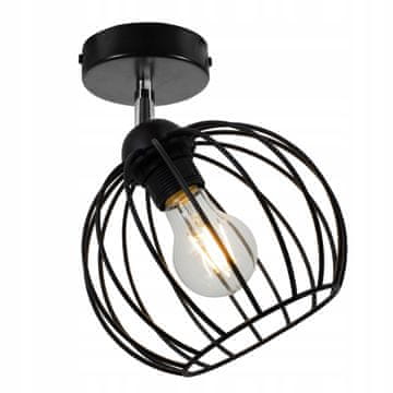 shumee Stropna svetilka Loft Edison retro LED stenska svetilka