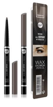Bell Svinčnik za obrvi z voskom Bell Wax za rjavolaske 1 kos