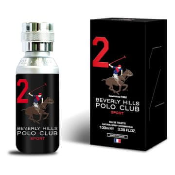BEVERLY HILLS Polo Club 2 toaletna voda za moške 100 ml
