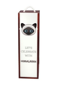 Himalayan - vinska škatla z grafiko in napisom