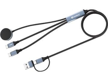 Sandberg Sandberg 441-69 USB kabel 1,2 m USB A/USB C črne barve
