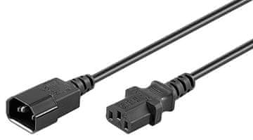 MicroConnect Napajalni kabel MicroConnect PE040618-6A C13-C14 1,8 m