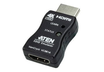 Aten HDMI razdelilnik 1x8 4K@60Hz aten VC081A-AT črne barve