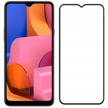 shumee Kaljeno steklo za Samsung Galaxy A20s celozaslonski 5D