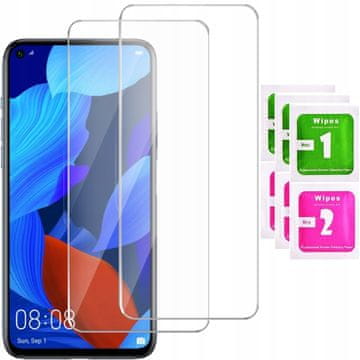 shumee 2x kaljeno steklo ZA Huawei Nova 5T steklo 9H | 2 kosa