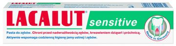 Zdrovit Lacalut Sensitive zobna pasta za občutljive zobe 75 ml