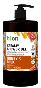 ELFA PHARM BIO Naturell Kremni gel za prhanje Med in mleko 946 ml